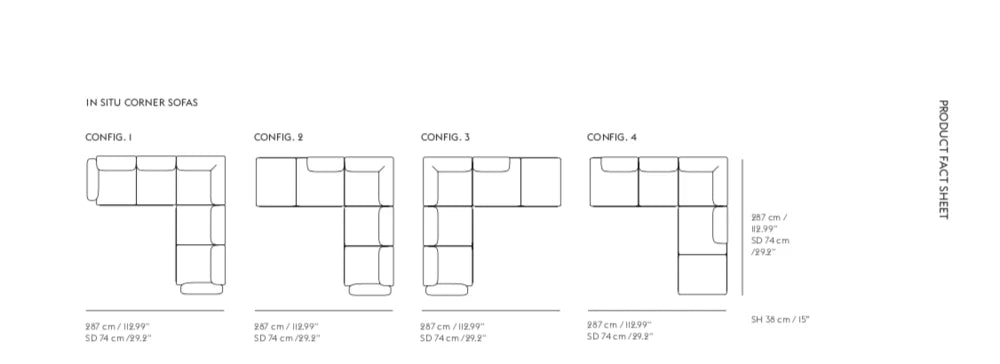 In Situ 模組沙發 4 人座 (組合配置1) Muuto 居雅堂 JYT Design