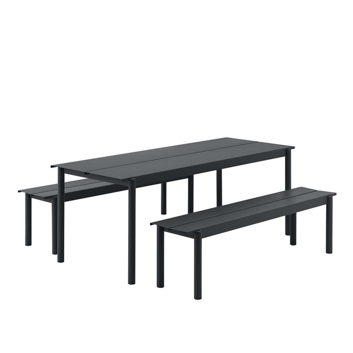 北歐家具 Muuto Linear Steel Table 線性鋼桌 200cm-6