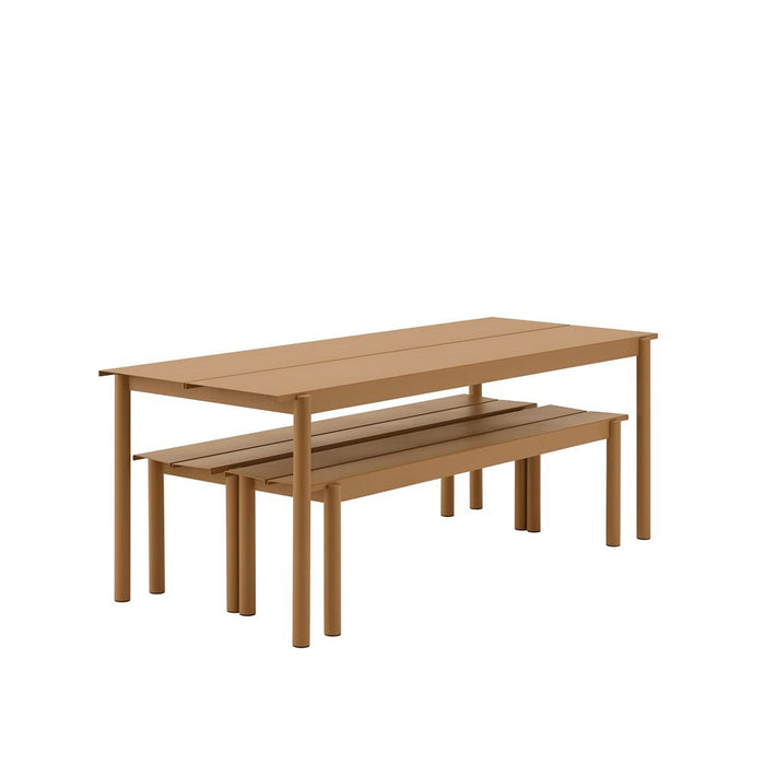 北歐家具 Muuto Linear Steel Table 線性鋼桌 200cm-10