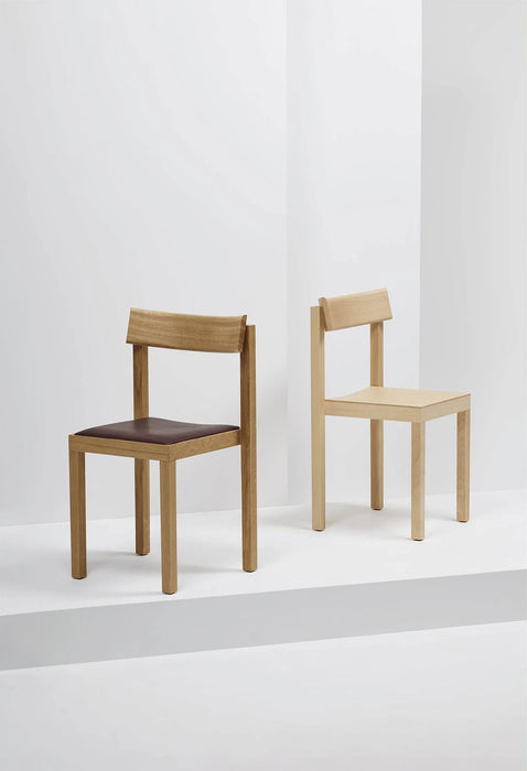 MC14 Primo Chair 普理莫實木單椅 橡木皮革坐墊版 Mattiazzi 居雅堂 JYT Design