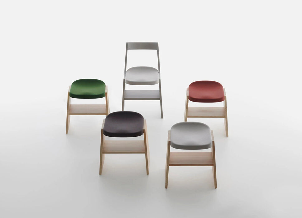 MC19 Fronda Low Stool 佛朗達實木矮凳 / 軟墊版 Mattiazzi 居雅堂 JYT Design