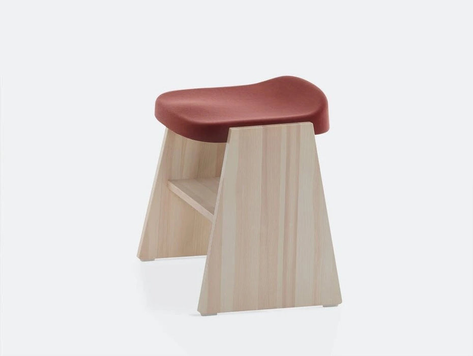 MC19 Fronda Low Stool 佛朗達實木矮凳 / 軟墊版 Mattiazzi 居雅堂 JYT Design