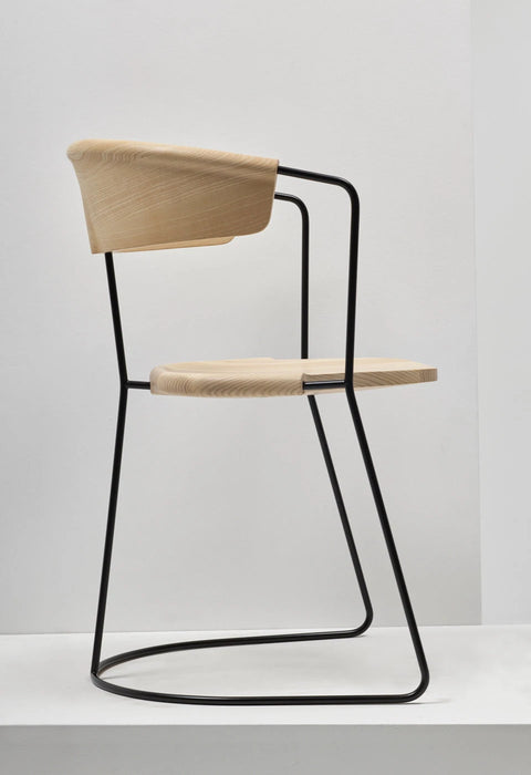 義大利實木餐椅 Mattiazzi Uncino 系列 - C 款線型-1