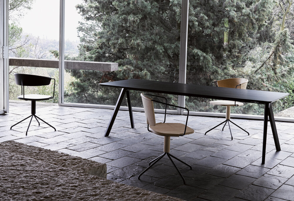 義大利實木餐椅 Mattiazzi Uncino 系列 - C 款線型-4