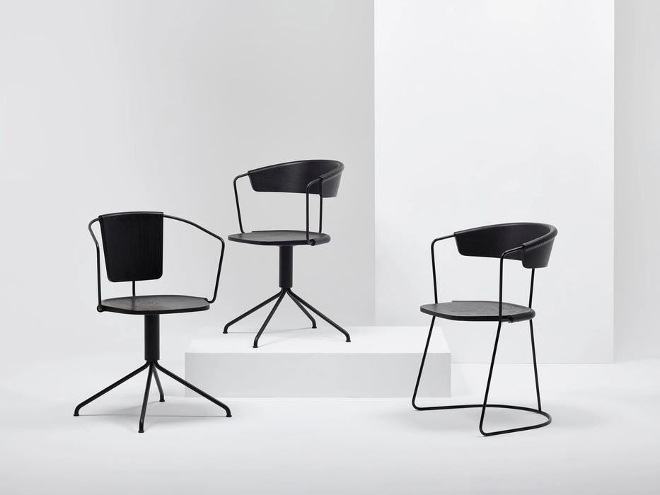 義大利實木餐椅 Mattiazzi Uncino 系列 - C 款線型-5