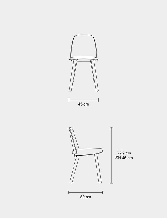 Nerd Chair 書呆子木質單椅 -  Muuto 居雅堂 JYT Design