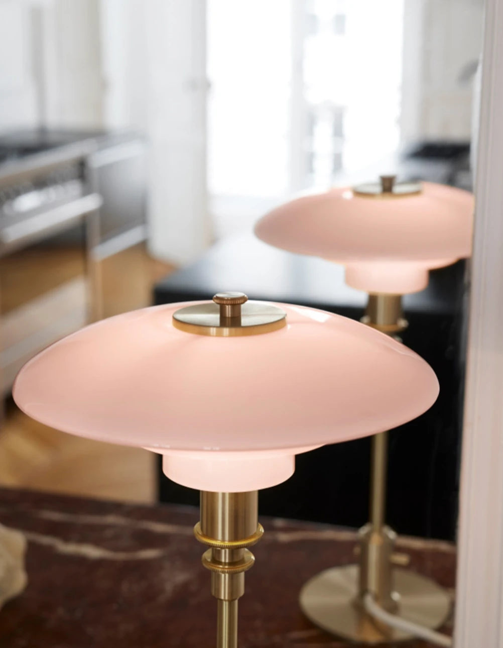 PH 2/1 Pale Rose Table 淡粉玫瑰色黃銅桌燈 | 2022 米蘭展限定款 Louis Poulsen 居雅堂 JYT Design