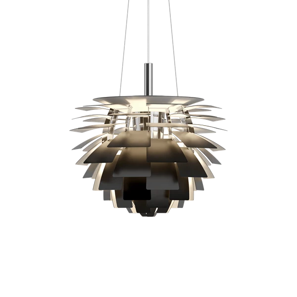 吊燈推薦：客廳吊燈．餐桌吊燈．北歐吊燈Louis Poulsen PH Artichoke 松果吊燈 - 黑色