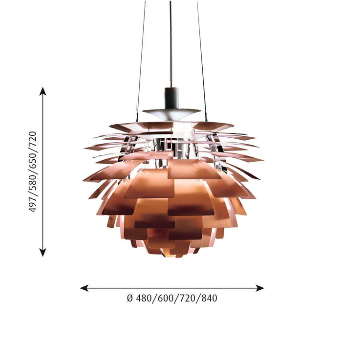 吊燈推薦：客廳吊燈．餐桌吊燈．北歐吊燈Louis Poulsen PH Artichoke 松果吊燈-2