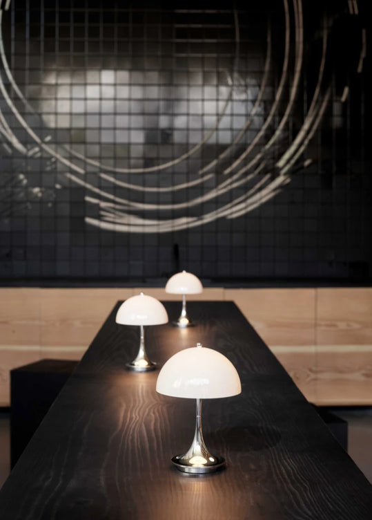 無線桌燈：丹麥蘑菇燈品牌 Louis Poulsen Panthella Portable 160 V2 潘朵拉充電桌燈 -11