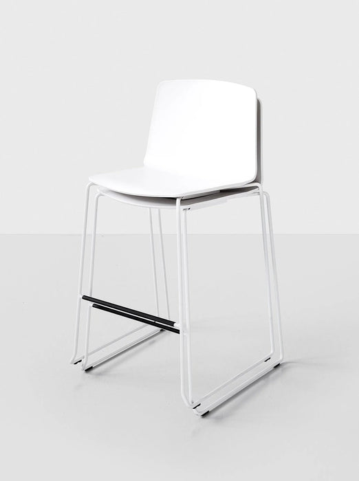 Rama Stackable Stool 拉瑪吧台椅 - 高背可堆疊款 / 座高 76cm Kristalia 居雅堂 JYT Design