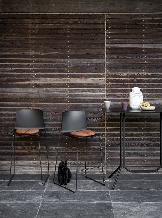 Rama Stackable Stool 拉瑪吧台椅 - 高背可堆疊款 / 座高 76cm Kristalia 居雅堂 JYT Design