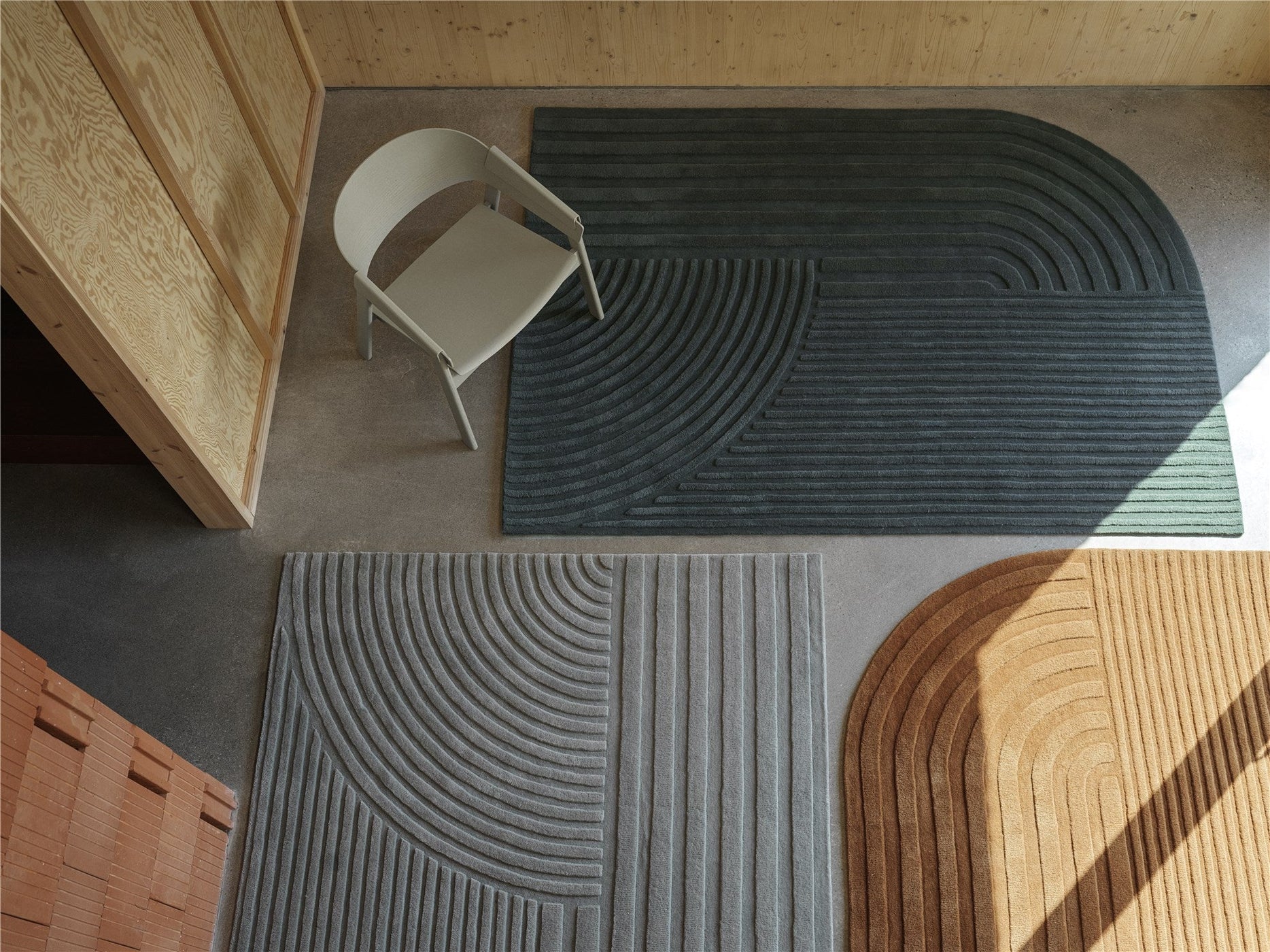 簇絨地毯推薦．北歐家具品牌 Muuto Relevo 系列 — 居雅堂 JYT Design