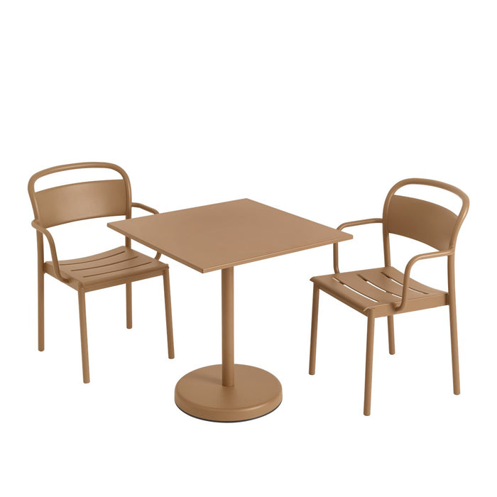 Linear Steel Cafe Table 線性鋼質咖啡桌 / 方桌