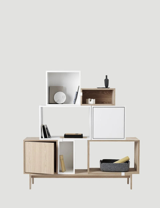 Stacked Storage System 2.0 木質纖維堆砌置物櫃 (有櫃門) Muuto 居雅堂 JYT Design