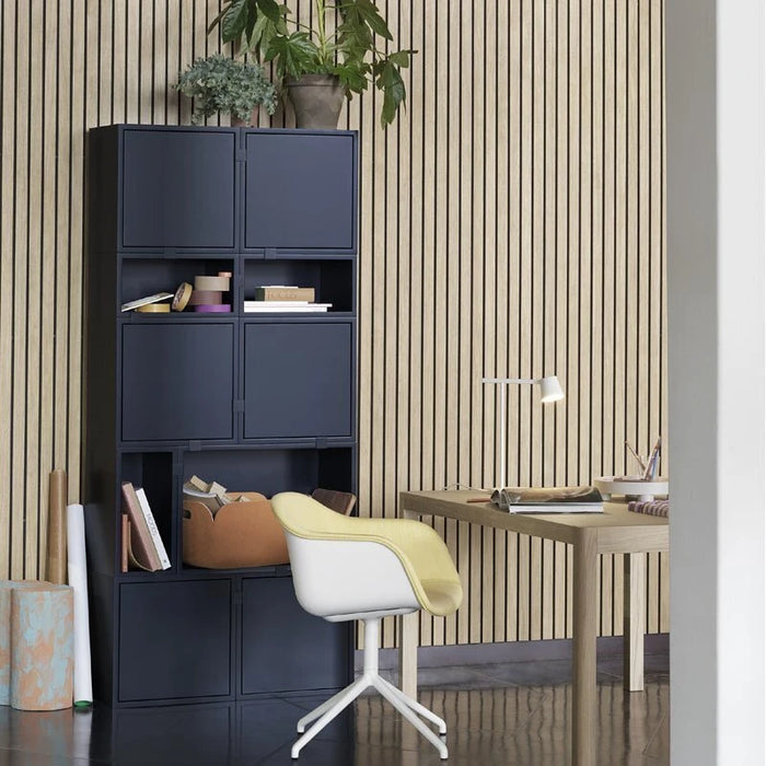 Stacked Storage System 2.0 木質纖維堆砌置物櫃 (有櫃門) Muuto 居雅堂 JYT Design