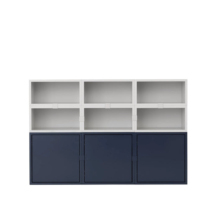Stacked Storage System 2.0 木質纖維堆砌置物櫃 (有櫃門) Muuto 居雅堂 JYT Design