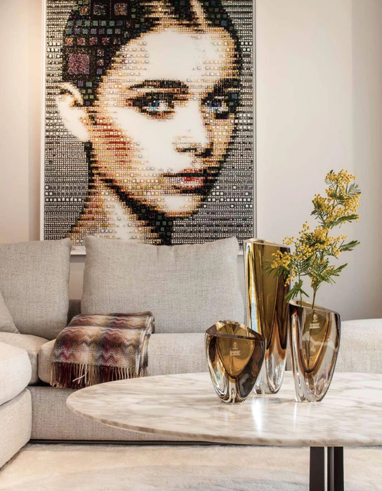 比利時藝術品擺飾 Gardeco Triangle 花器-2