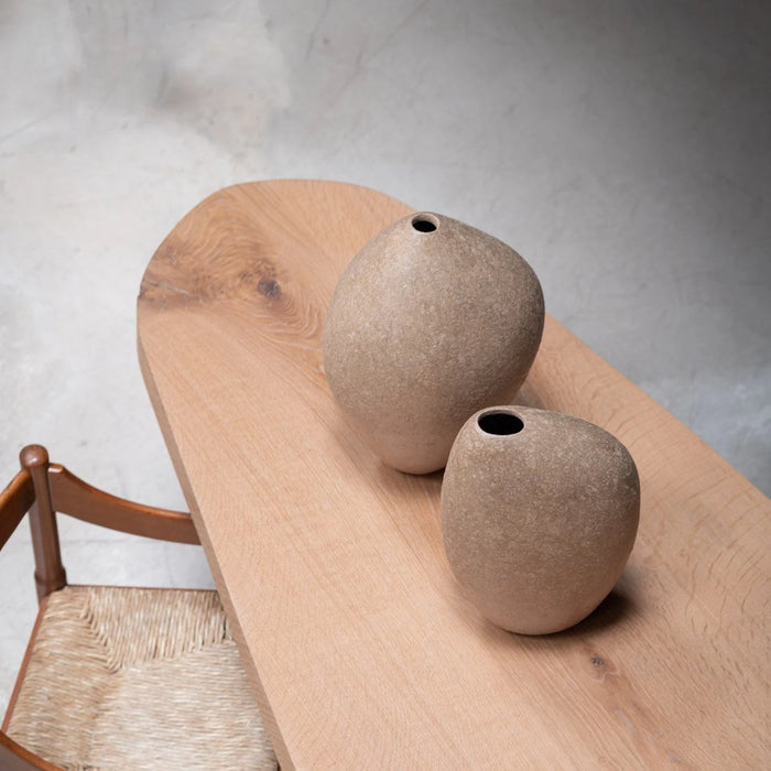 比利時藝術品擺飾 Gardeco Vaso Organico Liso -1