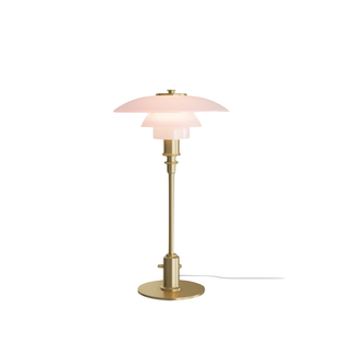 PH 2/1 Pale Rose Table 淡粉玫瑰色黃銅桌燈